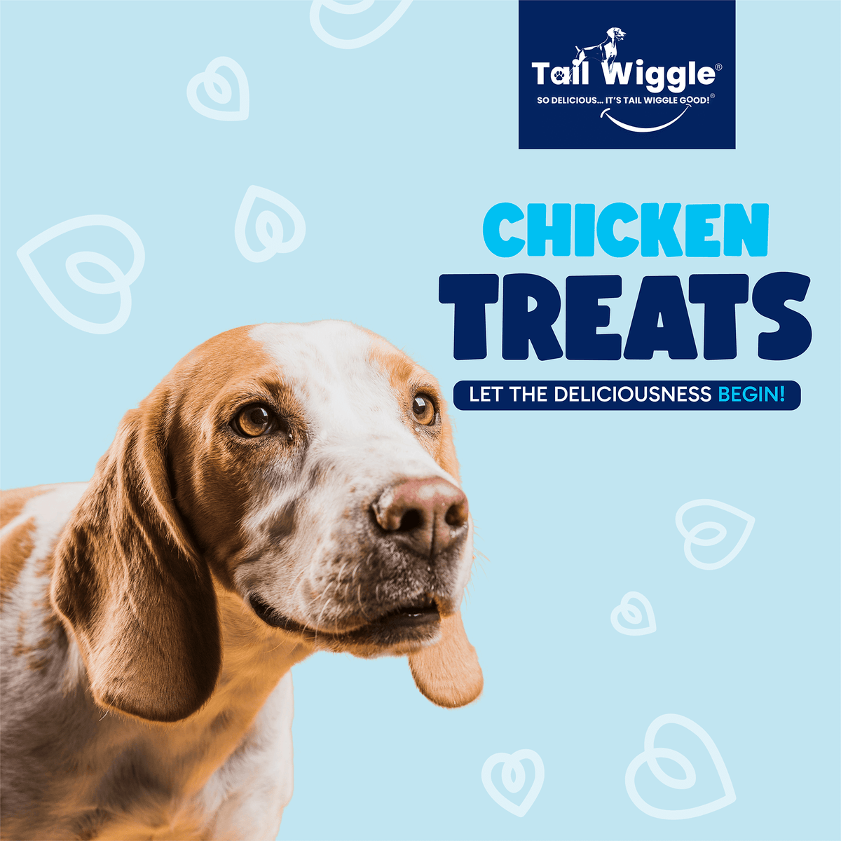 Tail Wiggle Chicken Treats