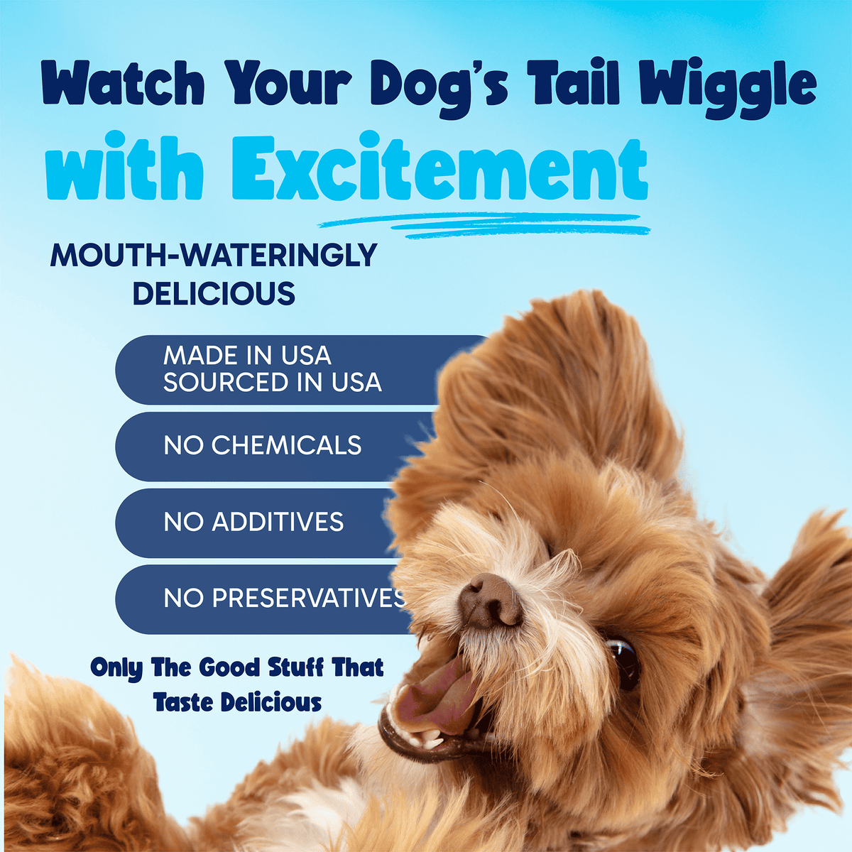 Tail Wiggle Beef Liver Treats